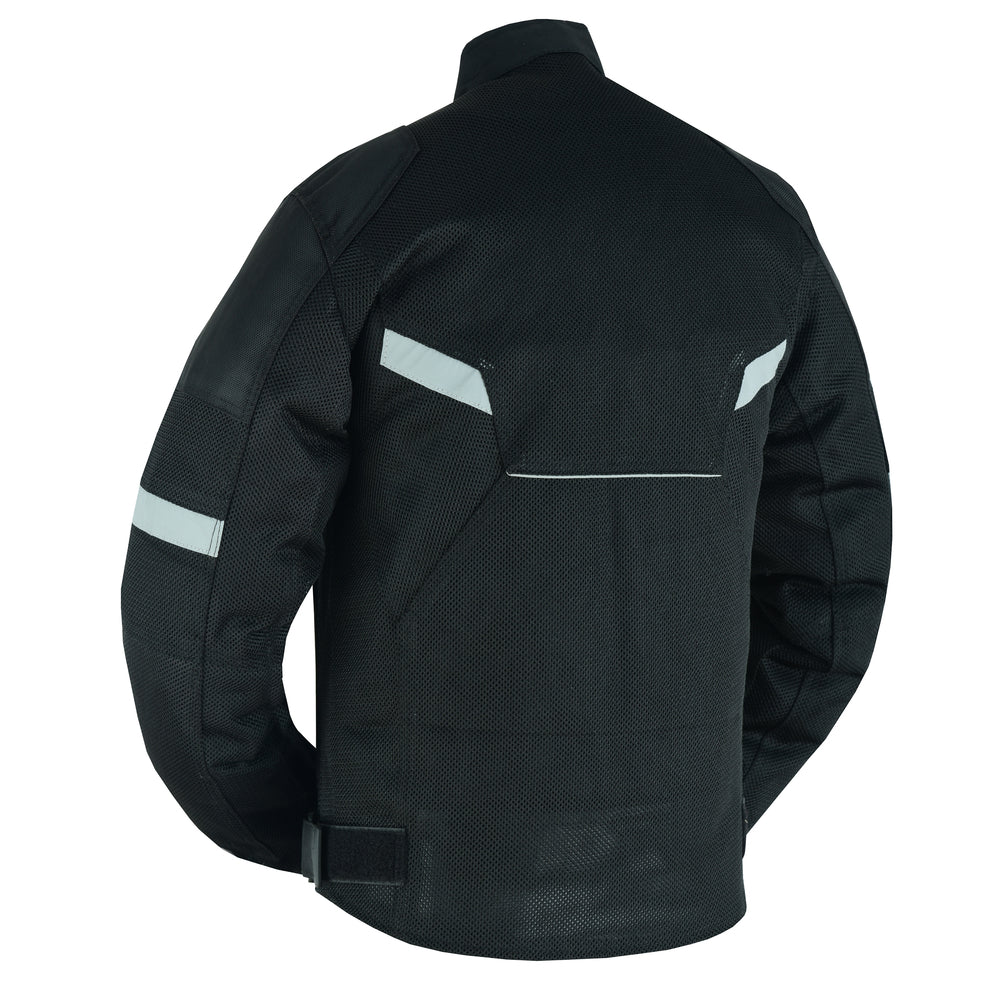 DS766 Men's Performance Mesh Jacket - Black  Thunderbird Speed Shop