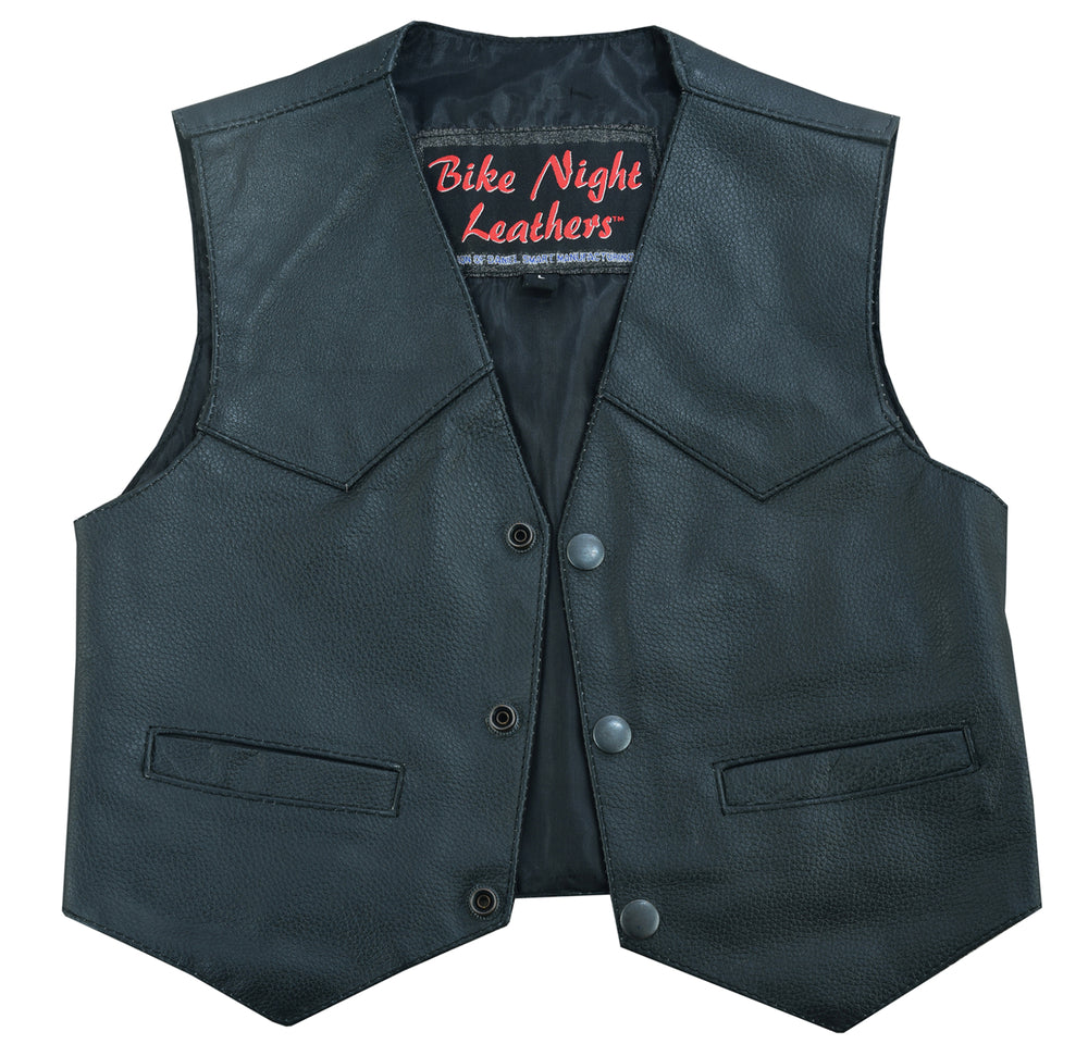 DS1744 Toddler Traditional Style Plain Side Vest  Thunderbird Speed Shop