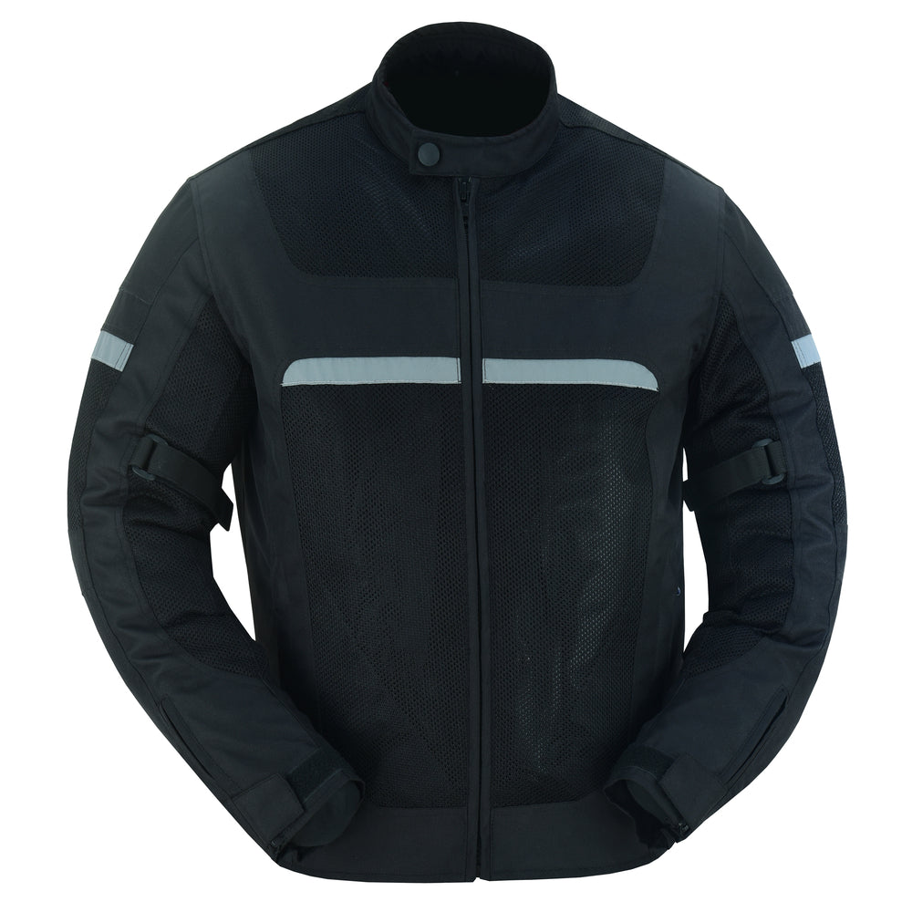 DS764 Men's Racer Mesh Jacket - Black  Thunderbird Speed Shop