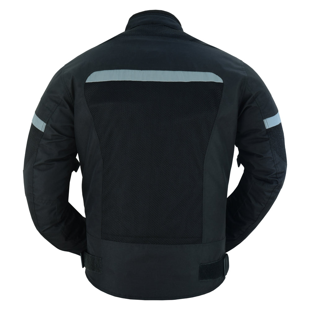 DS764 Men's Racer Mesh Jacket - Black  Thunderbird Speed Shop