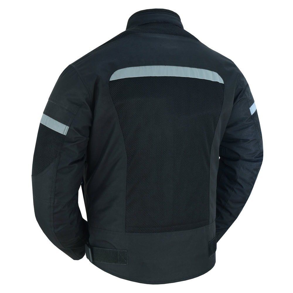 DS764 Men's Racer Mesh Jacket - Black  Thunderbird Speed Shop