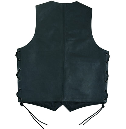 DS1726 Kids Traditional Style Side Lace Vest  Thunderbird Speed Shop