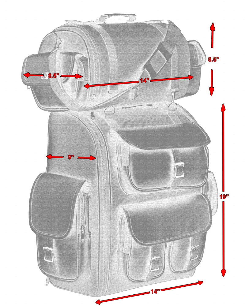 DS385 UPDATED TOURING BACK PACK  Thunderbird Speed Shop