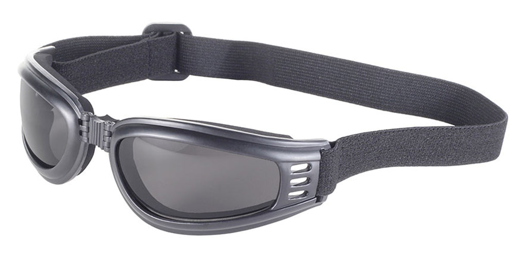 4520 Nomad Goggle Black Frame- Smoke Lens  Thunderbird Speed Shop