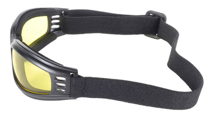 45212 Nomad Goggle Black Frame- Yellow Lens  Thunderbird Speed Shop