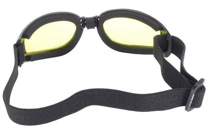 45212 Nomad Goggle Black Frame- Yellow Lens  Thunderbird Speed Shop