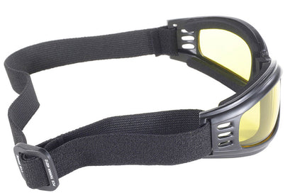 45212 Nomad Goggle Black Frame- Yellow Lens  Thunderbird Speed Shop