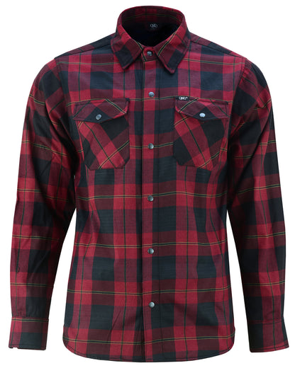 DS4682 Flannel Shirt - Red and Black  Thunderbird Speed Shop