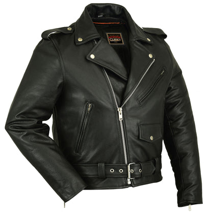 RC730 Men's Classic Plain Side Police Style Jacket  Thunderbird Speed Shop