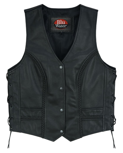 DS272 Women's Premium Braided Vest  Thunderbird Speed Shop