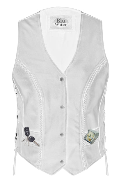 DS272 Women's Premium Braided Vest  Thunderbird Speed Shop