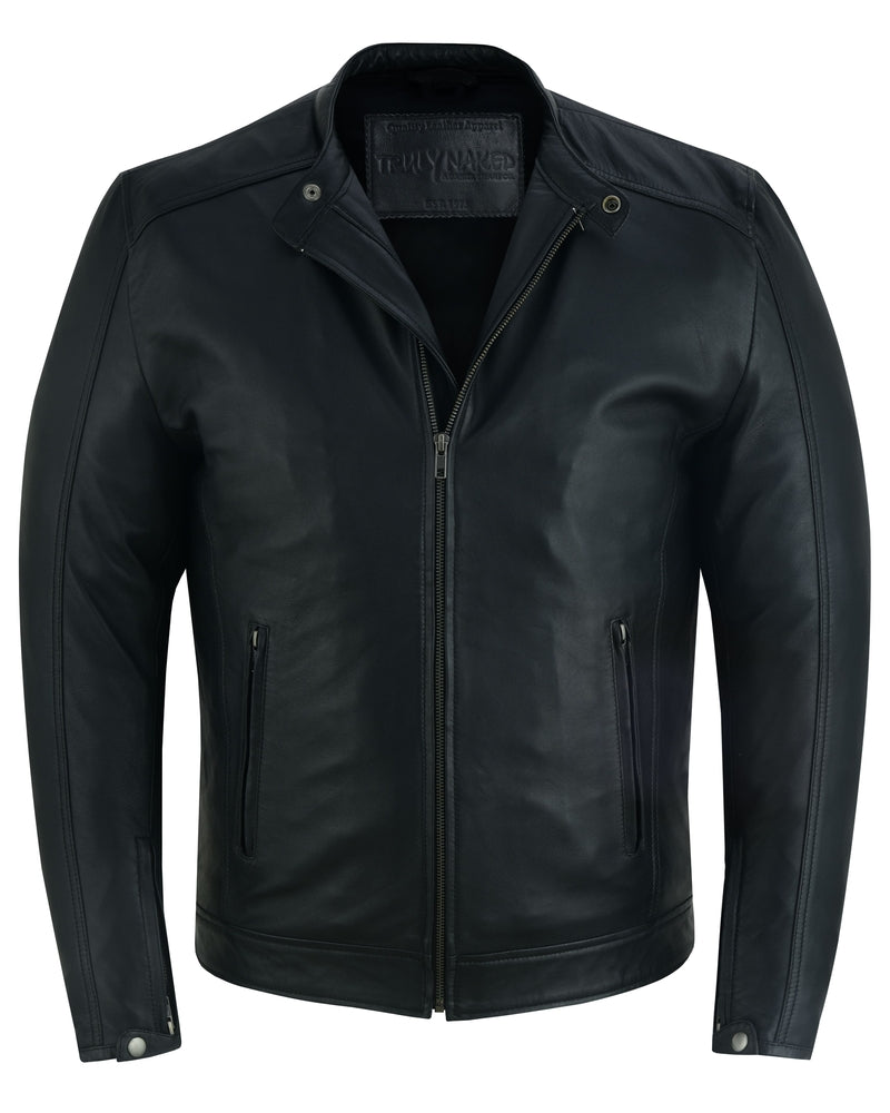 Classic Joe Men's Fashion Leather Jacket  Thunderbird Speed Shop