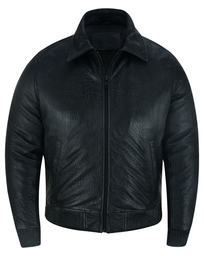 Traveler Men's Fashion Leather Jacket  Thunderbird Speed Shop