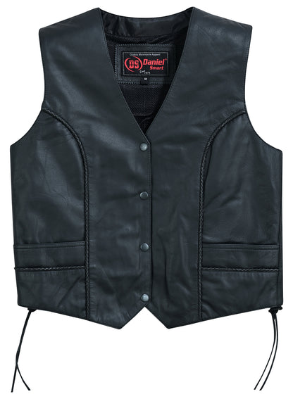 DS223 Women's Ultra-Thin  Braided Vest  Thunderbird Speed Shop