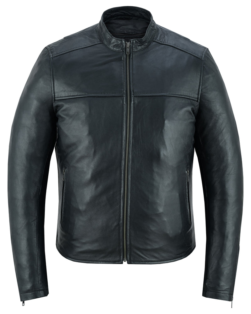 Wanton Men's Fashion Leather Jacket  Thunderbird Speed Shop