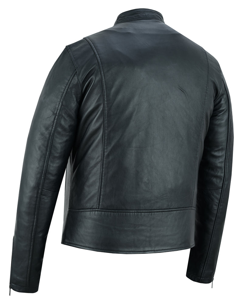 Wanton Men's Fashion Leather Jacket  Thunderbird Speed Shop