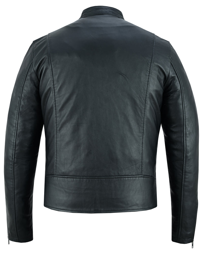 Wanton Men's Fashion Leather Jacket  Thunderbird Speed Shop