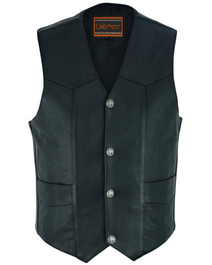 DS115 Men's Single Back Panel Concealed Carry Vest  Thunderbird Speed Shop