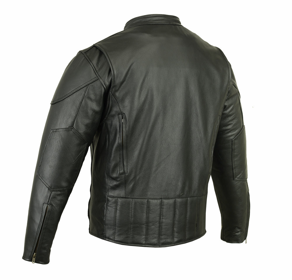 DS779 Men's Vented M/C Jacket w/ Plain Sides  Thunderbird Speed Shop