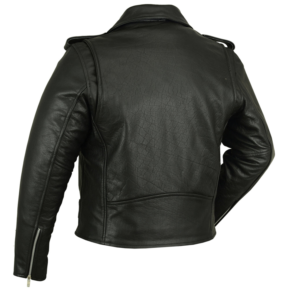 RC730 Men's Classic Plain Side Police Style Jacket  Thunderbird Speed Shop