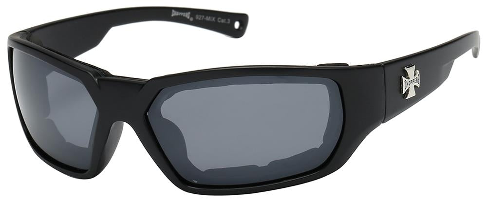 8CP927-MIX Choppers Foam Padded Sunglasses - Assorted - Sold by the D  Thunderbird Speed Shop