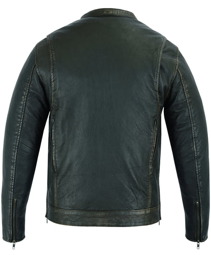 DS790 Men's Modern Utility Style Jacket in Lightweight Drum Dyed Dist  Thunderbird Speed Shop