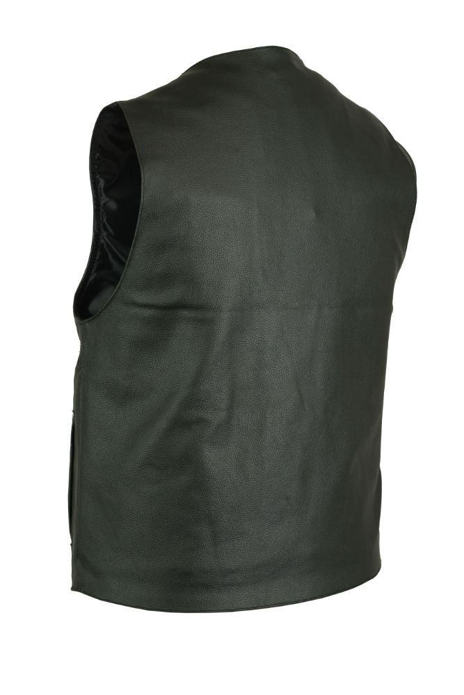 DS141 Men's Single Back Panel Concealed Carry Vest (Buffalo Nickel Sn  Thunderbird Speed Shop