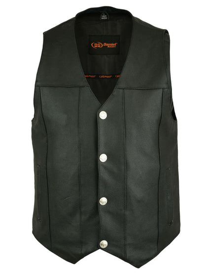 DS141 Men's Single Back Panel Concealed Carry Vest (Buffalo Nickel Sn  Thunderbird Speed Shop