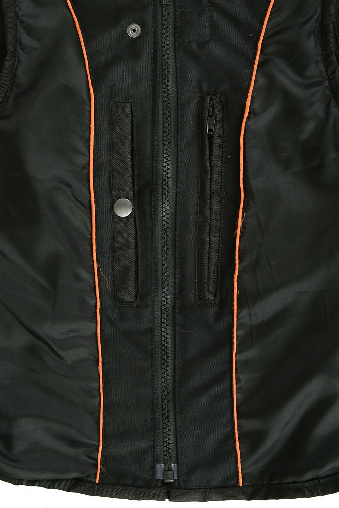 DS212BK Women's Textile Updated SWAT Team Style Vest  Thunderbird Speed Shop
