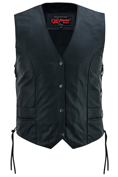 DS223 Women's Ultra-Thin  Braided Vest  Thunderbird Speed Shop