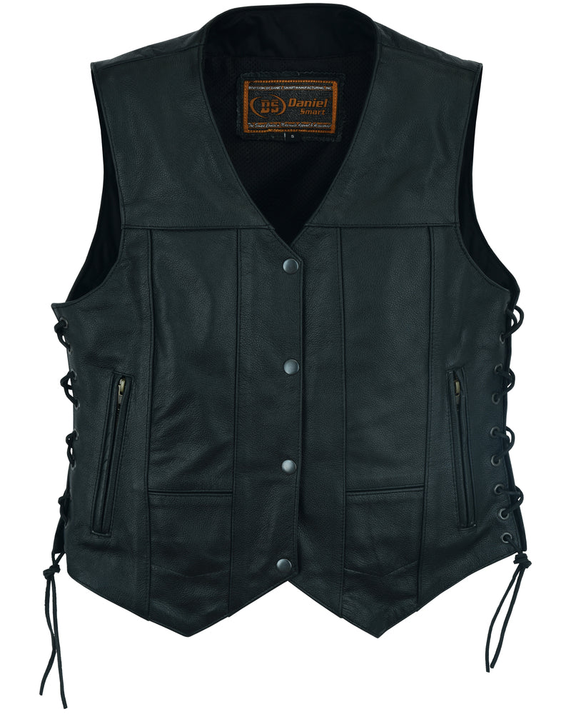 DS201  Women's 6 Pocket Utility Vest  Thunderbird Speed Shop