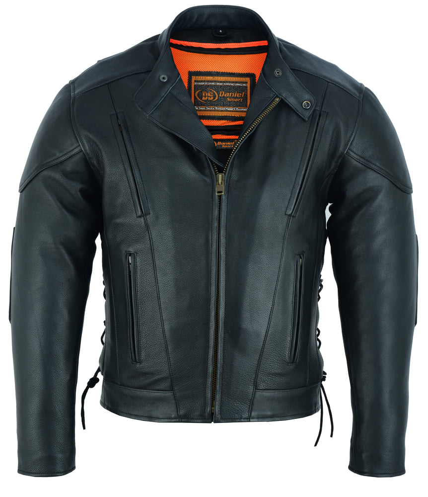 DS777 Men's Vented M/C Jacket Side Laces  Thunderbird Speed Shop