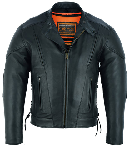 DS777 Men's Vented M/C Jacket Side Laces  Thunderbird Speed Shop