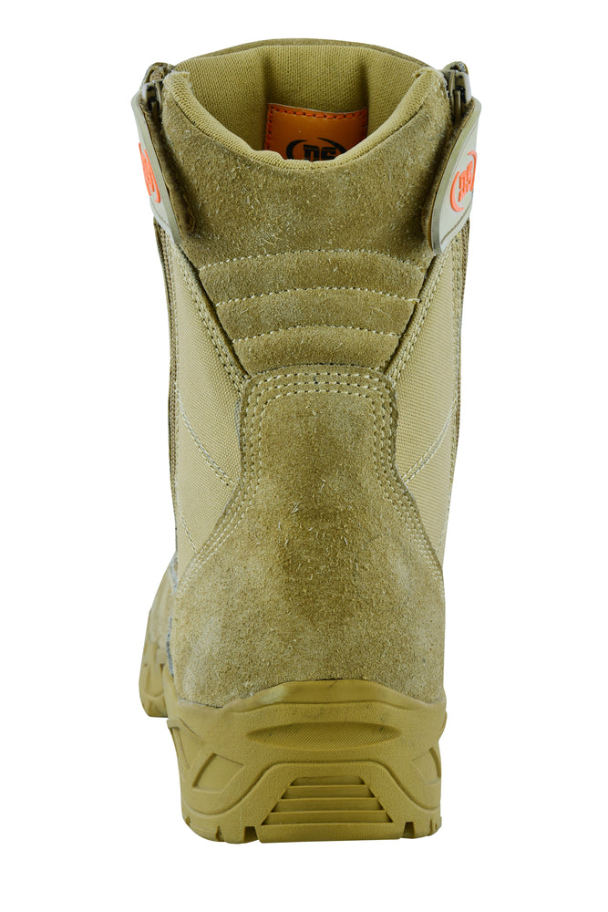 DS9783 Men's 9'' Desert Sand Tactical Boots  Thunderbird Speed Shop