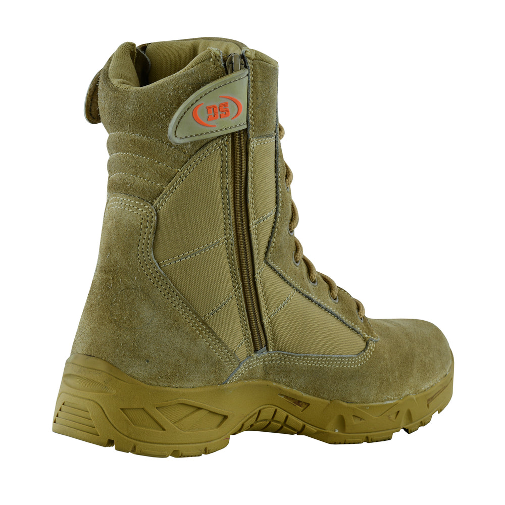 DS9783 Men's 9'' Desert Sand Tactical Boots  Thunderbird Speed Shop