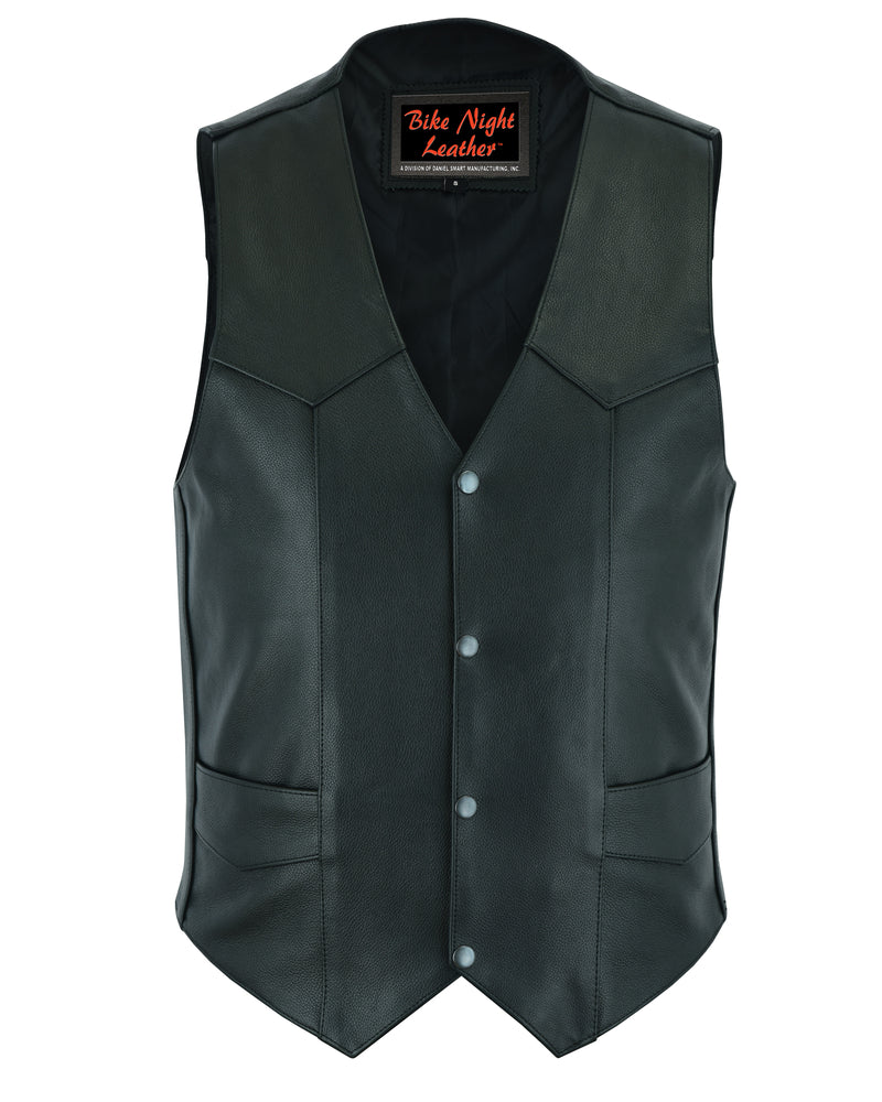 DS104 Men's Plain Side Economy Vest  Thunderbird Speed Shop