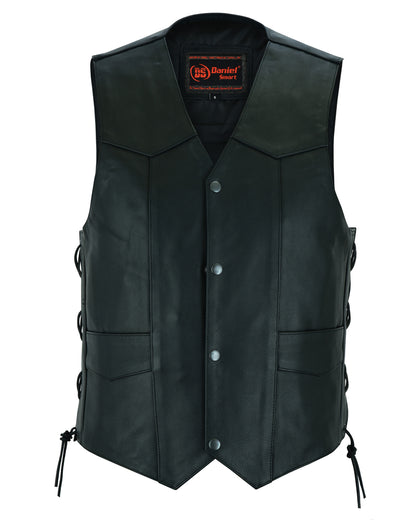 DS111 Traditional Single Back Panel Concealed Carry Vest  Thunderbird Speed Shop