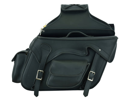 DS322 Two Strap Saddle Bag  Thunderbird Speed Shop