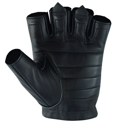 DS26 Men's Hardy Deer Skin Fingerless Glove  Thunderbird Speed Shop