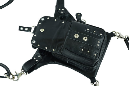 DS5853  Thigh Bag w/Waist belt  Thunderbird Speed Shop