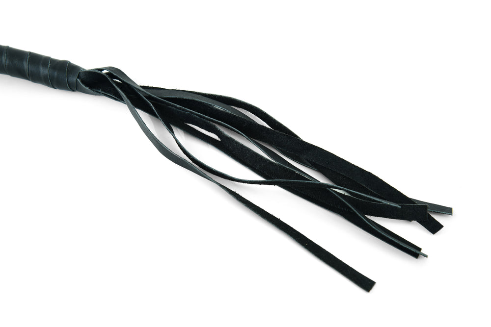 GBW201 Leather Biker Whip - Black  Thunderbird Speed Shop