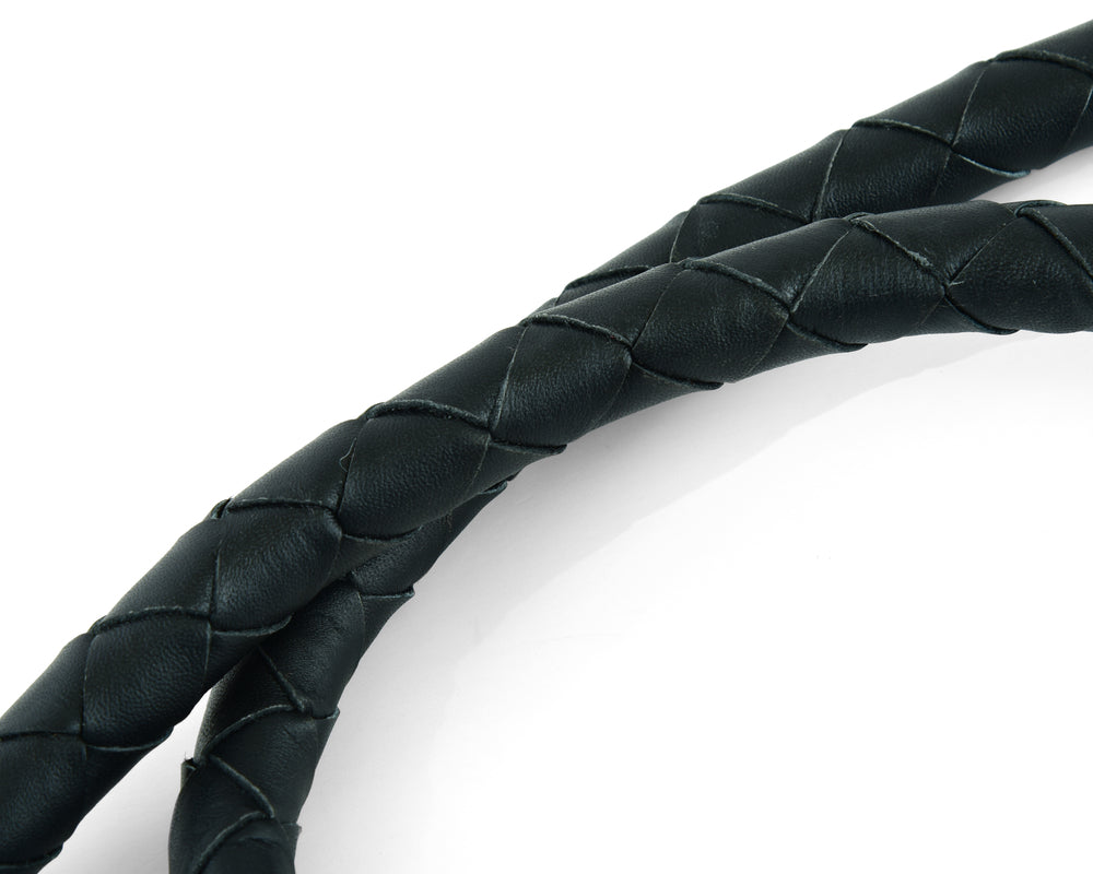 GBW201 Leather Biker Whip - Black  Thunderbird Speed Shop