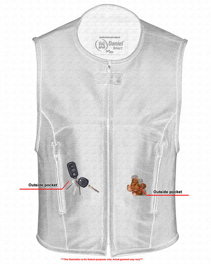 DS004 Men's Updated Perforated SWAT Team Style Vest  Thunderbird Speed Shop